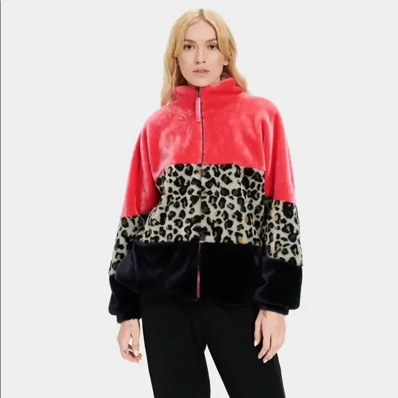 UGG Elaina faux fur Jacket - Picture 2 of 4